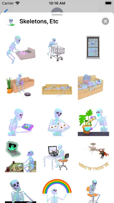 Zrzuty ekranu Skeletons, Etc