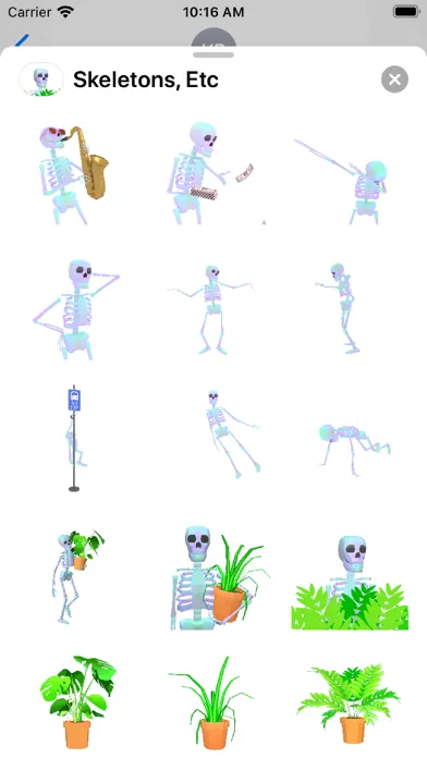 Zrzuty ekranu Skeletons, Etc