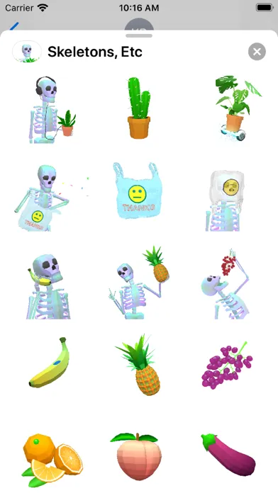 Zrzuty ekranu Skeletons, Etc