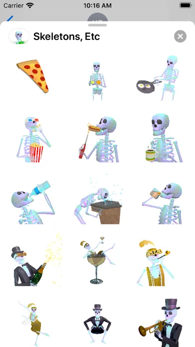Zrzuty ekranu Skeletons, Etc