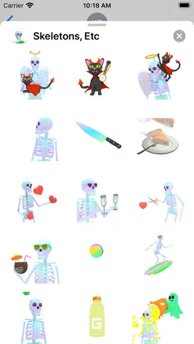 Zrzuty ekranu Skeletons, Etc