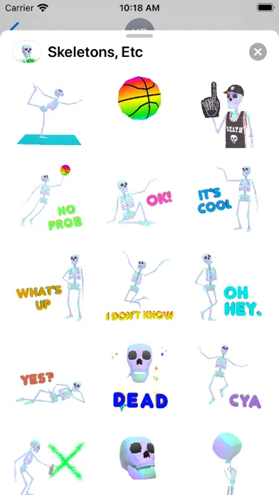 Zrzuty ekranu Skeletons, Etc