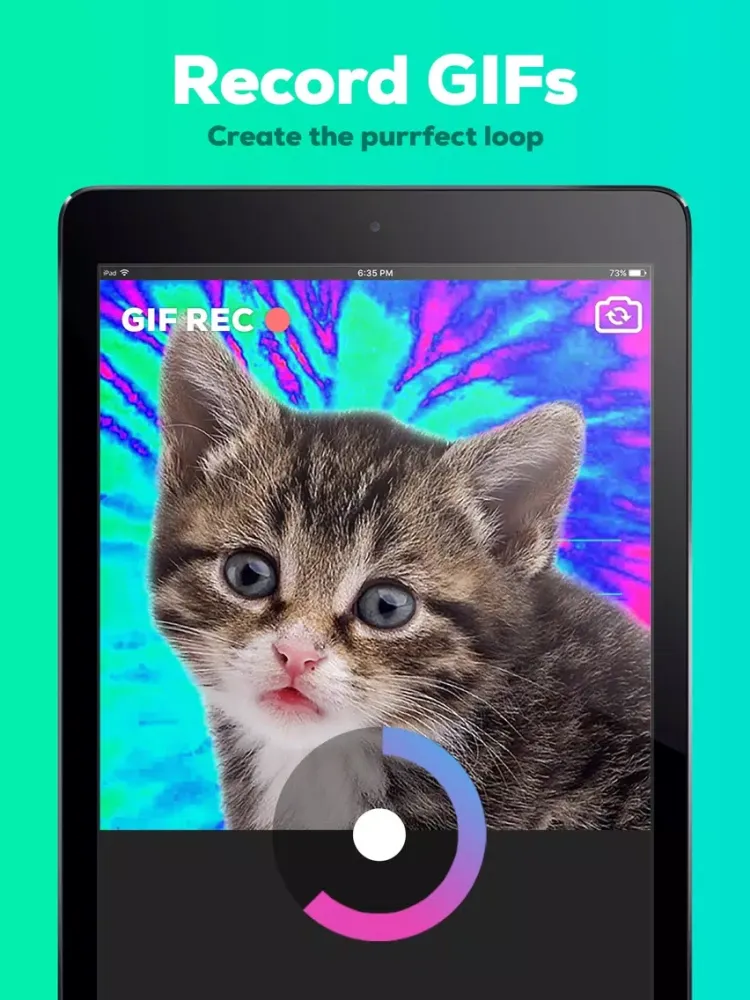 GIPHY Cam. The GIF Creator iPad 应用截图