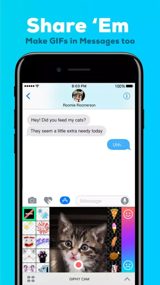 GIPHY Cam. The GIF Creator应用截图