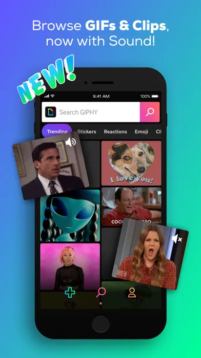 Tangkapan layar GIPHY: The GIF Search Engine