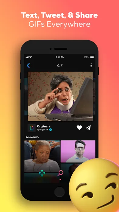Tangkapan layar GIPHY: The GIF Search Engine