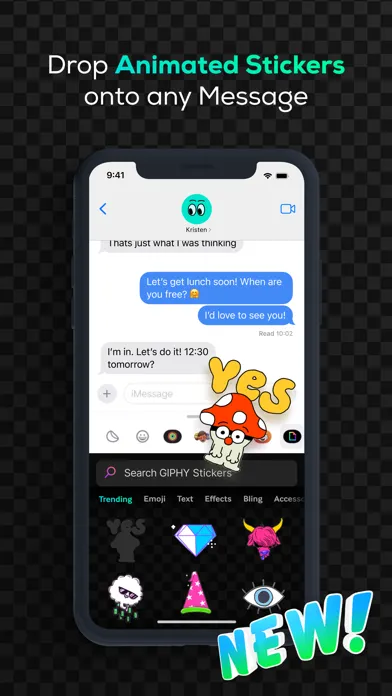 GIPHY Sticker Extension應用截圖