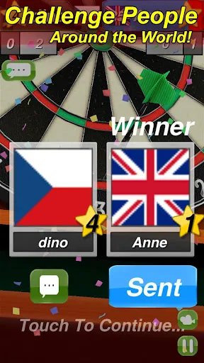 Tangkapan layar Darts 3D