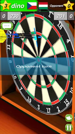 Tangkapan layar Darts 3D