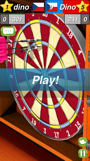 Tangkapan layar Darts 3D