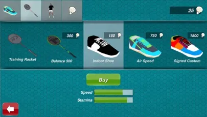 Capturas de pantalla de Badminton 3D Champion