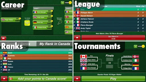 Tennis Champion 3D - Online Sp應用截圖