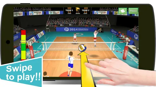 Volleyball Champions 3D - Onli應用截圖