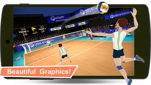 Volleyball Champions 3D - Onli應用截圖