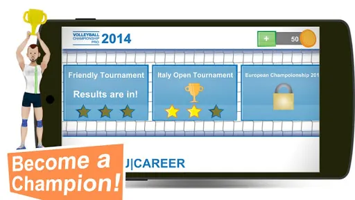 Volleyball Champions 3D - Onli應用截圖