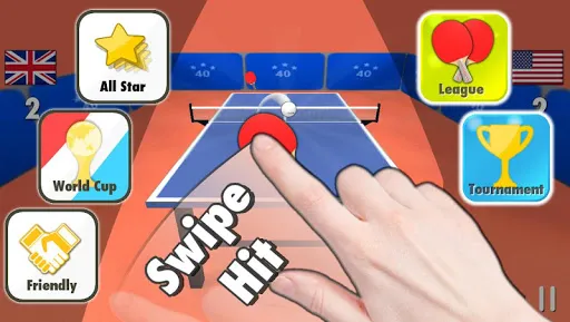 Table Tennis 3D Screenshots