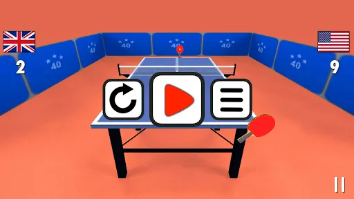 Table Tennis 3D Screenshots