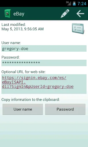 Secret Safe Password Manager Screenshots