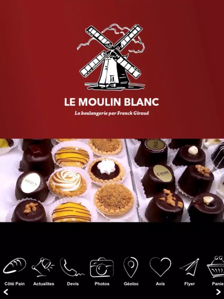 Le Moulin Blanc iPad  スクリーンショット
