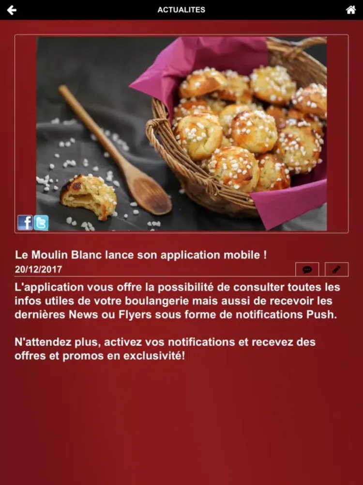 Le Moulin Blanc iPad  スクリーンショット