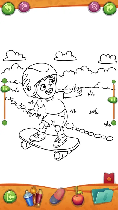 Tangkapan skrin Coloring Book for Creative Kids