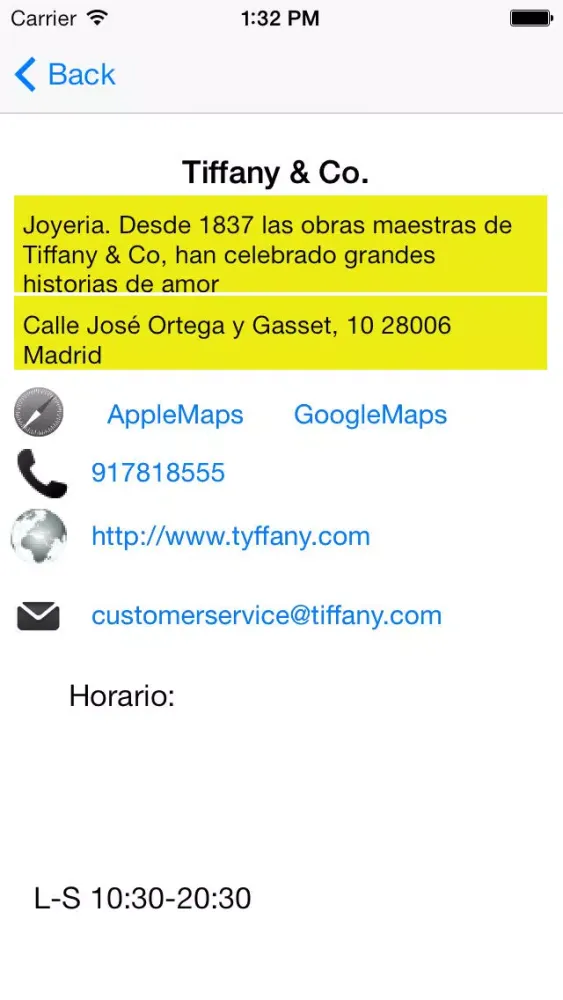 Shopping in Madrid Screenshots