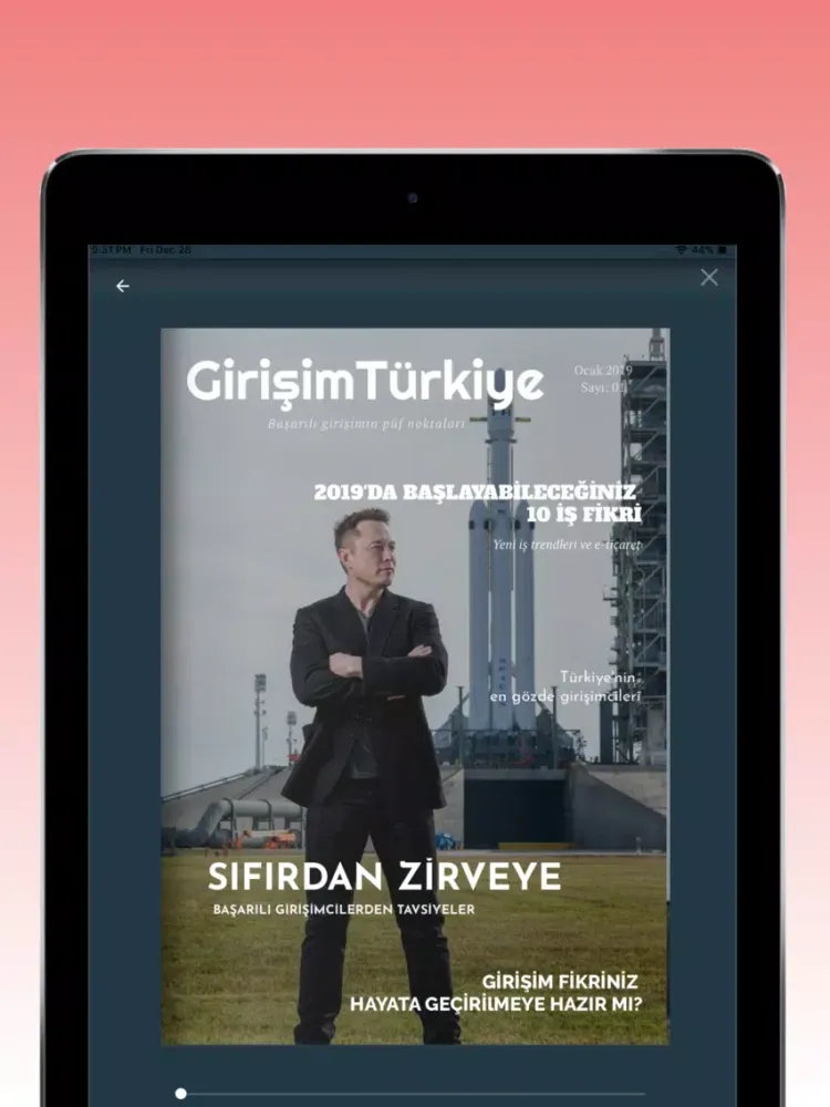 Girişim Türkiye iPad  スクリーンショット