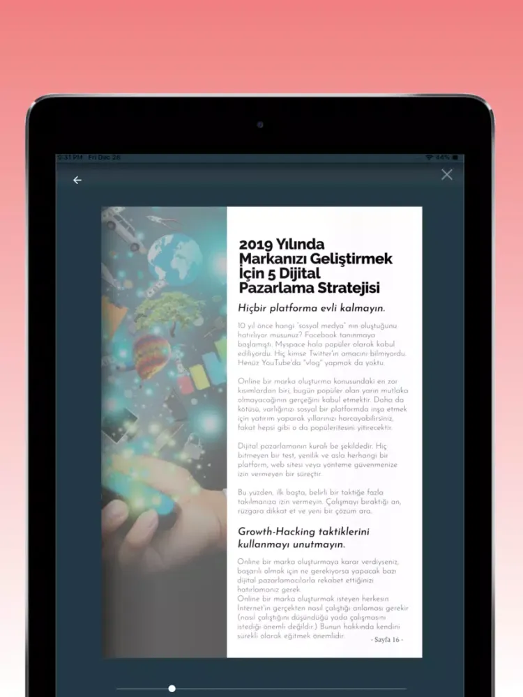 Girişim Türkiye iPad  スクリーンショット