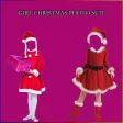Girl Christmas Photo Suit