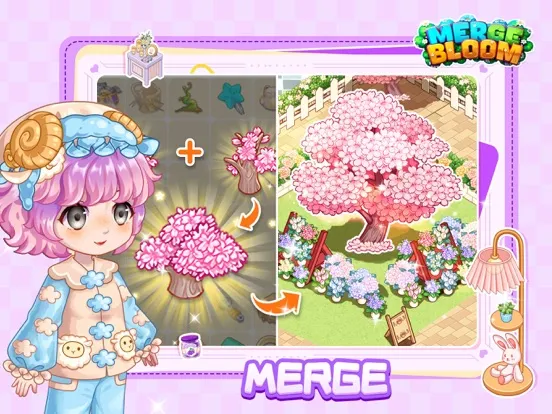 Screenshot di Merge Bloom - Garden games iPad 