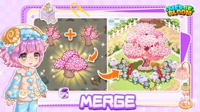 Screenshot di Merge Bloom - Garden games