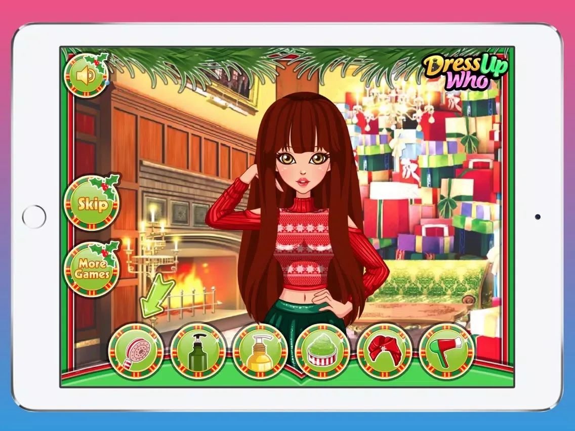 Xmas Hair: Salon Girl iPad  Ekran Görüntüleri