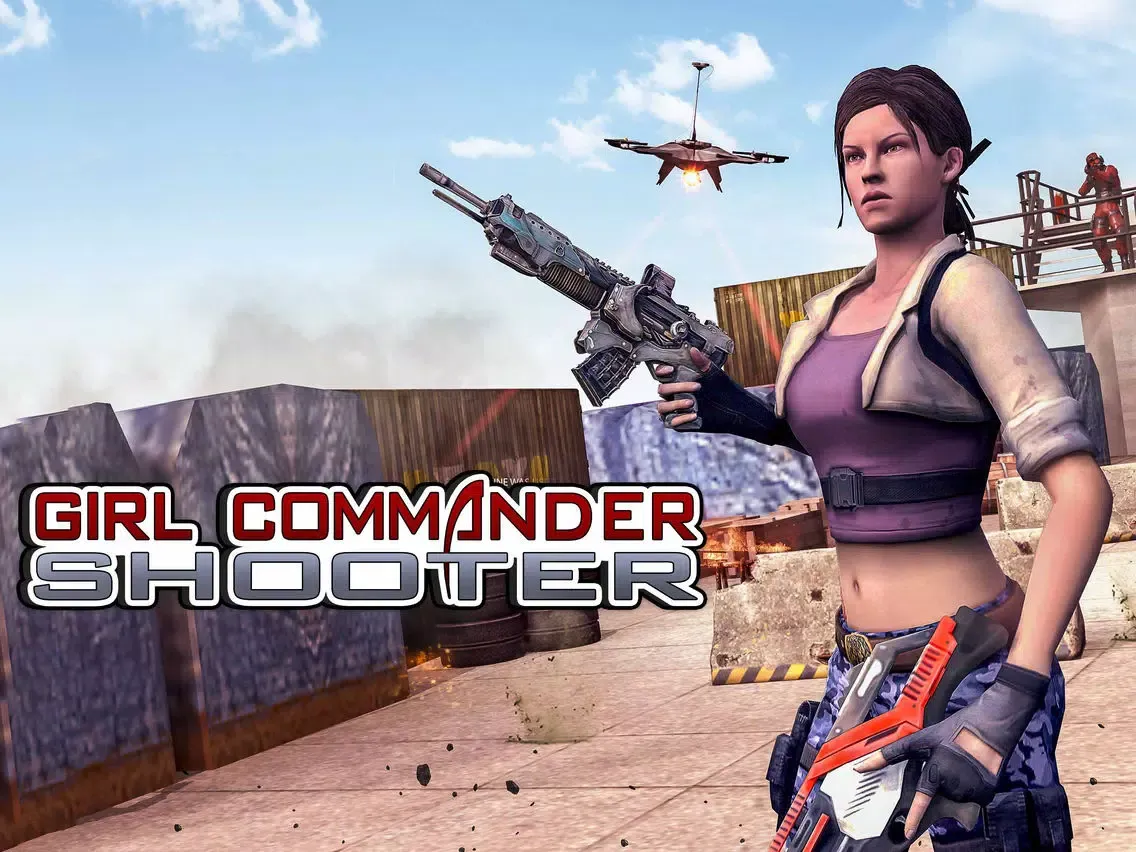 Captures d'écran de Girl Commander Shooter games iPad 