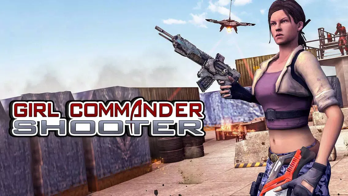 Captures d'écran de Girl Commander Shooter games