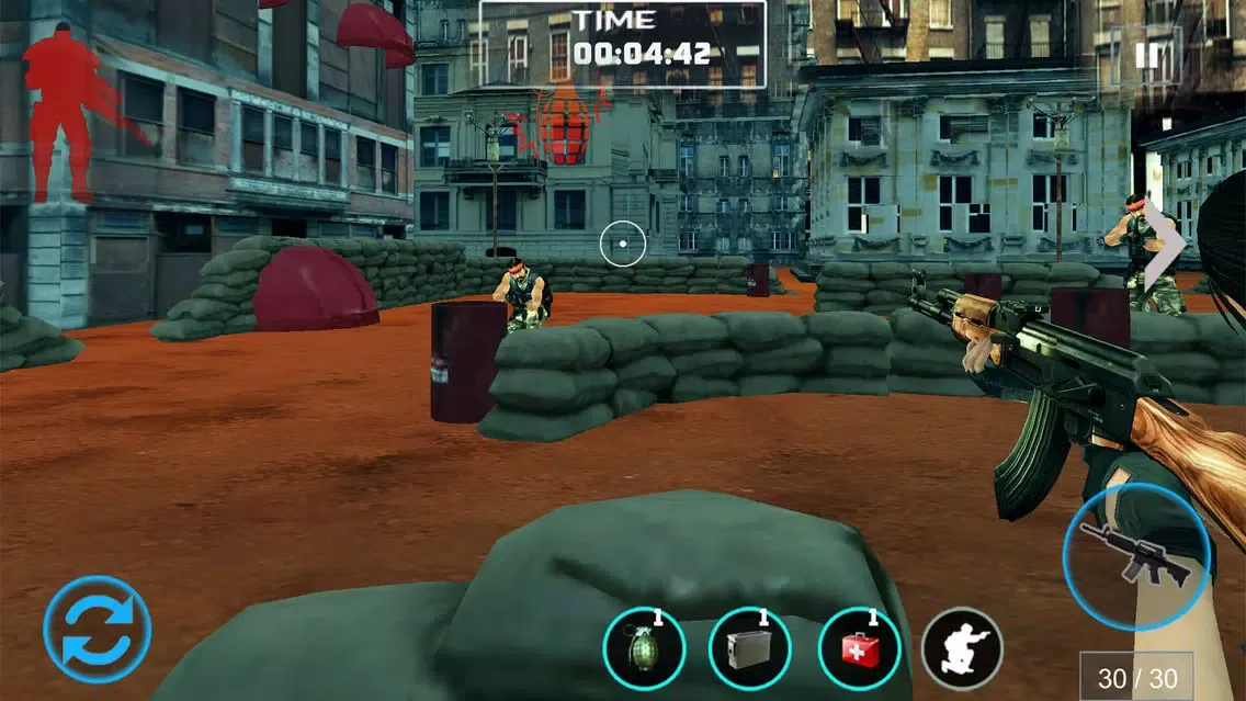 Captures d'écran de Girl Commander Shooter games