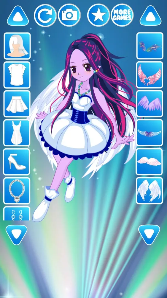 تصاویر Fairy Pony Dress Up Game