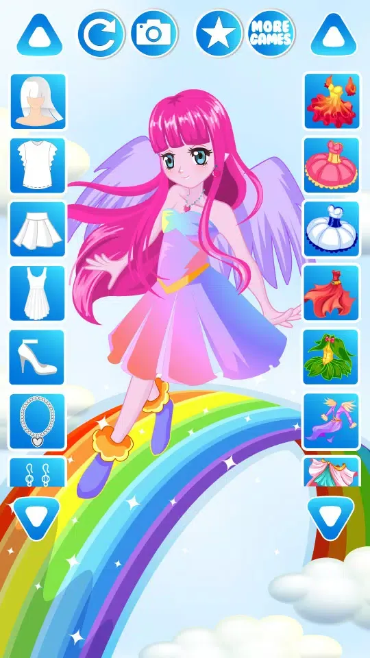 تصاویر Fairy Pony Dress Up Game