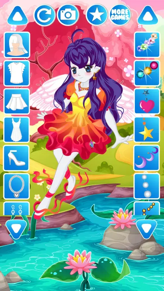 تصاویر Fairy Pony Dress Up Game