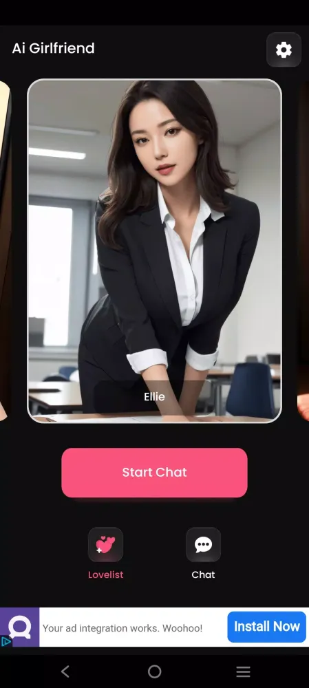 Girlfriend AI: Chat Sparks Screenshots