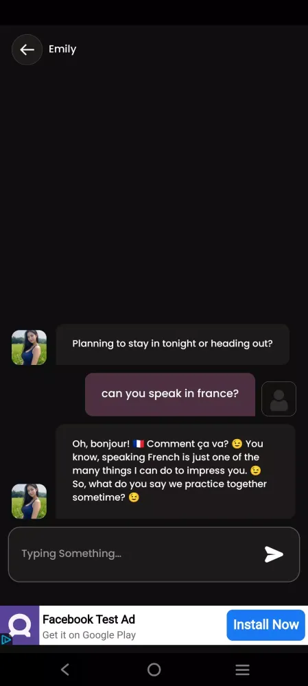 Girlfriend AI: Chat Sparks Screenshots