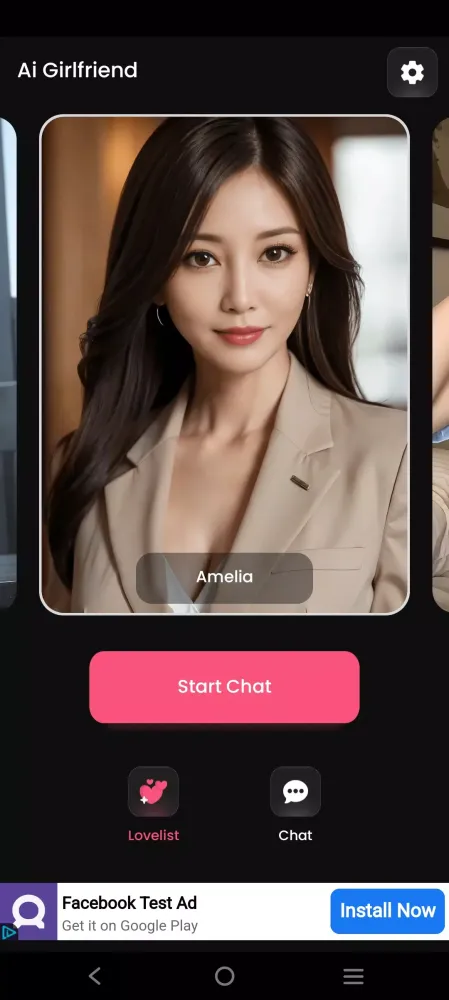 Girlfriend AI: Chat Sparks Screenshots