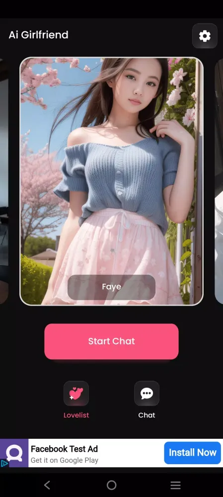 Girlfriend AI: Chat Sparks Screenshots