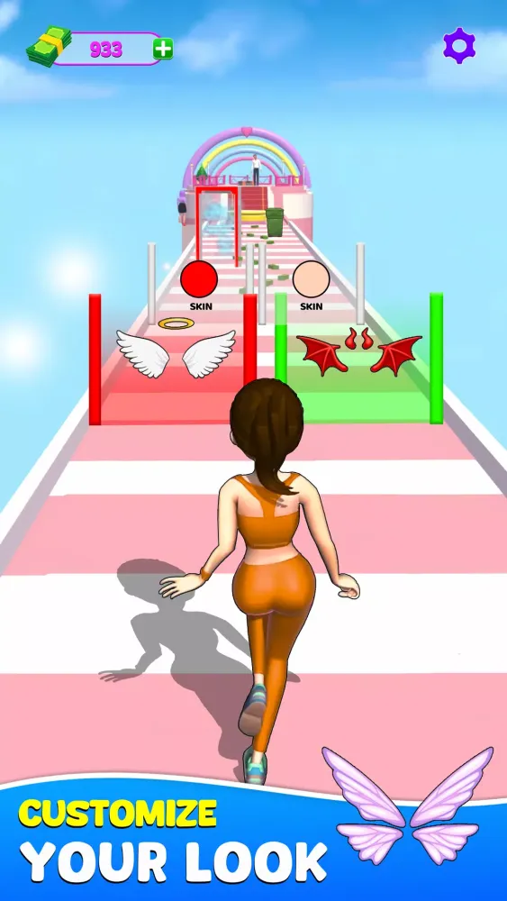 Tangkapan layar Good or Bad Girlfriend Run