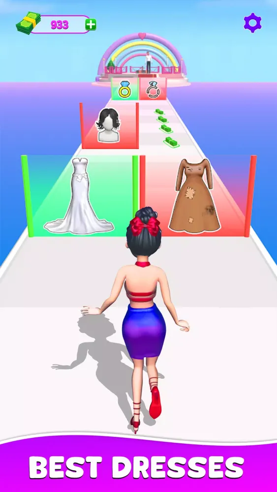 Tangkapan layar Good or Bad Girlfriend Run