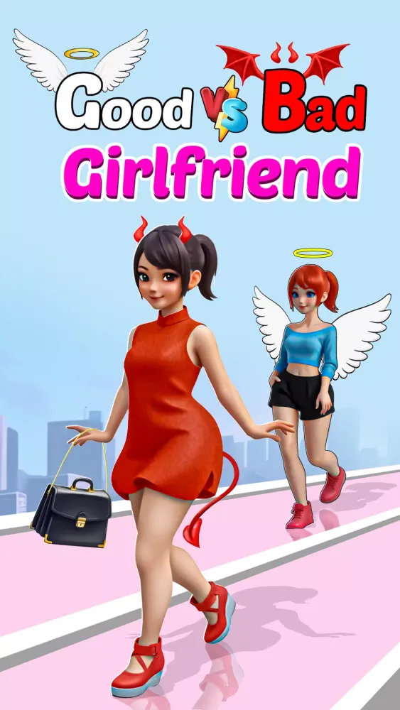 Tangkapan layar Good or Bad Girlfriend Run