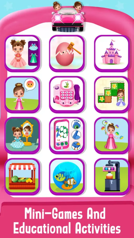 Baby Princess Car phone Toy Ekran Görüntüleri