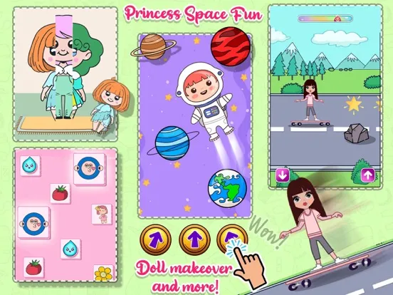 Tangkapan skrin DIY Paper Doll Chibi Dress Up iPad 
