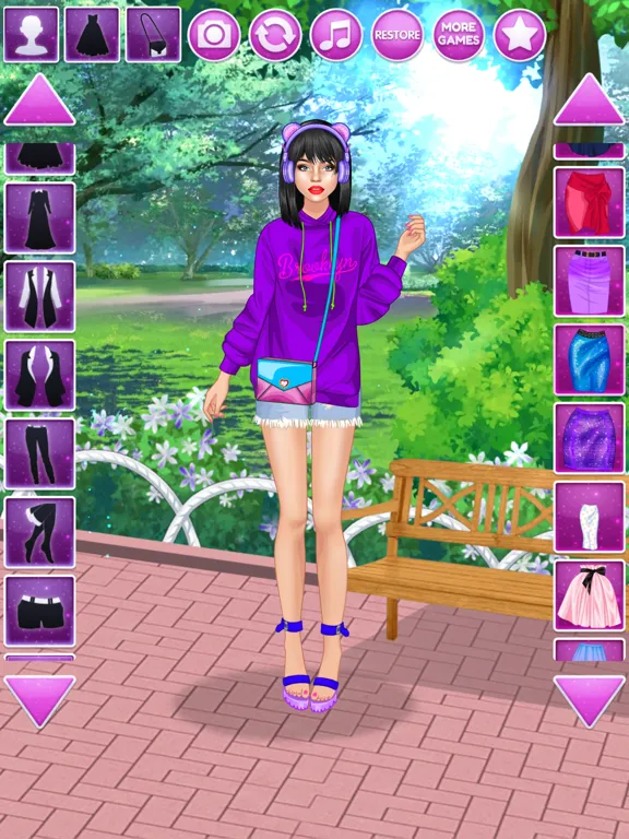 Dress Up Games: Fashion Girl iPad  スクリーンショット
