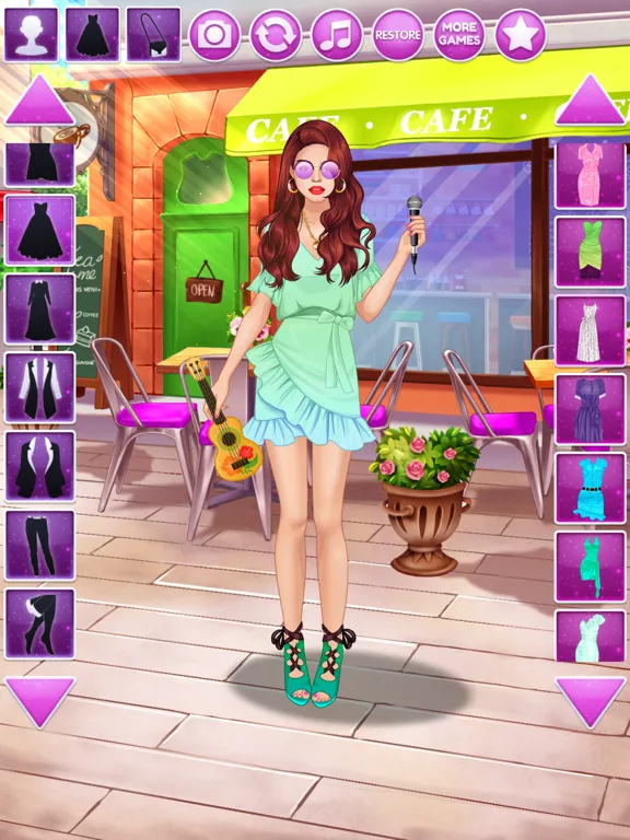 Dress Up Games: Fashion Girl iPad  スクリーンショット