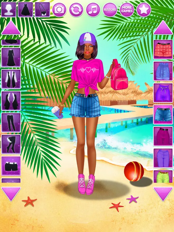 Dress Up Games: Fashion Girl iPad  スクリーンショット